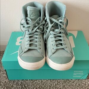 Nike Blazer Mid - teal